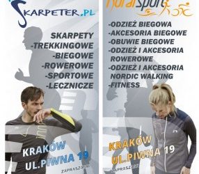 Norafsport i Skarpeter – sklep stacjonarny: Kraków ul. Piwna 19